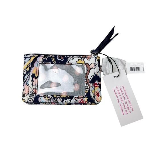 Vera Bradley Zip ID Case in Tangier Paisley NWT - Picture 2 of 5